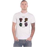 Gorillaz Men's Demon Days Cotton T-Shirt in White | Size: Large