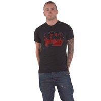 Thin Lizzy Men's Band Cotton Logo T-Shirt in Black | Size: Small