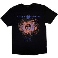 Sleep Token Men's Vortex Eye T-Shirt in Black | Size: XL