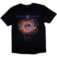 Sleep Token Men's Vortex Eye T-Shirt in Black | Size: Small