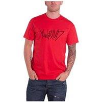 Yungblud Men's Life On Mars Back Print T-Shirt in Red | Size: 2XL