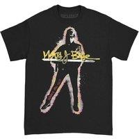 Mary J Blige Women's Glow Cotton T-Shirt in Black | Size: Small