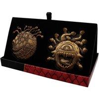 Dungeons & Dragons 50th Anniversary Limited Edition Beholder Twin Medallion Collector's Set in Metallics