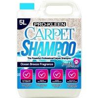 ProKleen Carpet Cleaning Shampoo Odour Remover Ocean Breeze Fragrance 1 x 5L in White