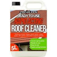 ProKleen Rapid Acting Roof Cleaner Easy & Ready to Use Formula 1 x 5L in Clear