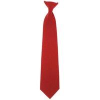 Yoko Clip-On Tie (Pack of 4) in Red