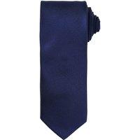 Premier Micro Waffle Tie in Navy