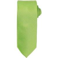 Premier Micro Waffle Tie in Lime