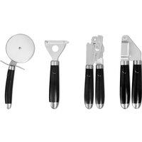 Tower Good Food in partnership with 4 Piece Gadget Set, Black GF832253 | Size: A