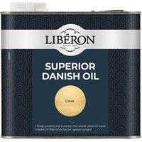 Liberon Superior Danish Oil 2.5 litre in Clear | Size: 2.5L