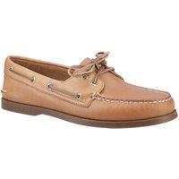 Sperry Men's Authentic 2 Eye Boat Shoe in Brown | Size: 7