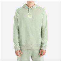 Umbro Men's Small Logo Hoodie in Light Green