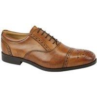 Tredflex Men's Leather Brogues in Tan | Size: 12