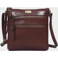 'CORI' Polished Vegetable Tanned Real Leather Crossbody Bag