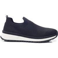 Moda In Pelle Women's 'Bellariah' Textile New Trainers in Black | Size: 5