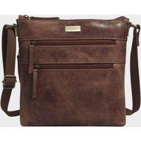 'CORI' Distressed Vintage Real Leather Crossbody Bag