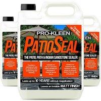 ProKleen Matt Patio Path & Driveway Sealer Sealant 3 x 5L in Clear
