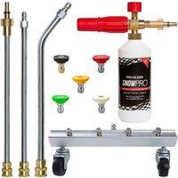 ProKleen Chassis Cleaner & Snow Foam Lance - Black & Decker Series Compatible in Metallic Silver