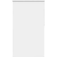 Berkfield Home Roller Blind Blackout White 140x230 cm Fabric Width 136.6 cm Polyester