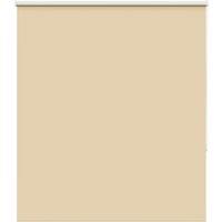 Berkfield Home Roller Blind Blackout Beige 120x150 cm Fabric Width 116.6 cm Polyester