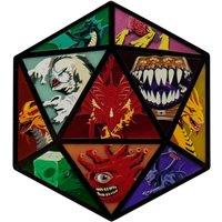 Dungeons & Dragons Limited Edition D20 Dice Collectible Metal Medallion