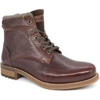 HX London Men's Hounslow Leather Chelsea Boots in Brown | Size: 8