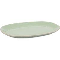 Jamie Oliver Big Love Feast Platter, Stoneware, Green, 41 x 33 x 4cm in Green | Size: 41 x 33 x 4 cm