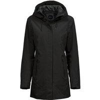 TEE JAYS Women's All Weather Parka in Black | Size: Large