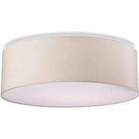 Netlighting Phoenix 2 Light Bathroom Flush Ceiling Light Cream IP54 E27