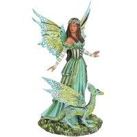 KDMD 22cm Jewel of the Forest Fairy Figurine in Brown