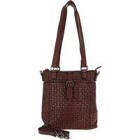 'Perfezione' Vintage Woven Leather Shoulder Bag