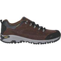 Trespass Men's Falark Vibram Leather Walking Shoe in Dark Brown | Size: 8