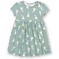 Kite Girl's Little Goose Dress in Green | Size: 9-12 m