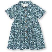 Kite Girl's Dinky Ditsy Dress in Navy | Size: 9-12 m