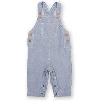 Kite Baby Ticking Organic Cotton Dungarees in Navy | Size: 0-3 m