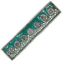 KDMD Seven Chakra Tibetan Decor Incense Holder in Green