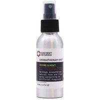 KDMD 100ml Essential Oil Mist - Thyme & Mint in Silver