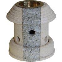 KDMD Stone Oil Burner - Combo Lantern in White