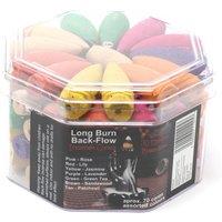 KDMD Long Backflow Incense Cones - Assorted Fragrances - 30 mins Burning time