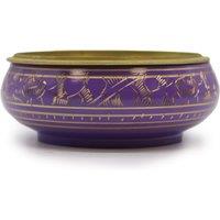 KDMD Chakra Charcoal Incense Jar - Crown in Purple
