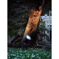 Nordlux Modern Outdoor Spot Light Black Aluminium Solar GU10 Sensor Adjustable Head - Mains Powered, IP54