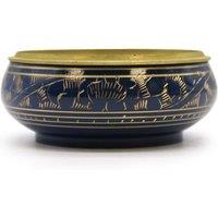KDMD Chakra Charcoal Incense Jar - Throat in Blue