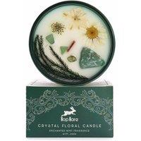 KDMD Hop Hare Crystal Magic Flower Candle - The Magician in Green