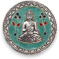 KDMD Buddha Green Decor Incense Holder