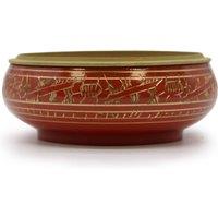 KDMD Chakra Charcoal Incense Jar - Sacral in Maroon