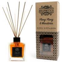 KDMD 200ml Ylang Ylang & Mandarin Essential Oil Reed Diffuser in Black