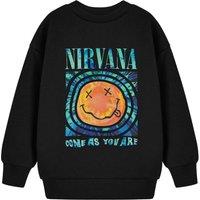 Nirvana Sweatshirt | Black | Official Merch | Size: 3-4 Years
