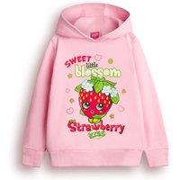 Shopkins Girl's Hoodie | Multicoloured | Official Merch | Size: 3-4 Years