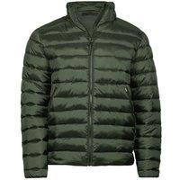 TEE JAYS Men's Lite Padded Jacket in Green | Size: 3XL