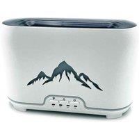 KDMD Himalayas Aroma Diffuser - USB-C - Remote control - Flame Effect in White